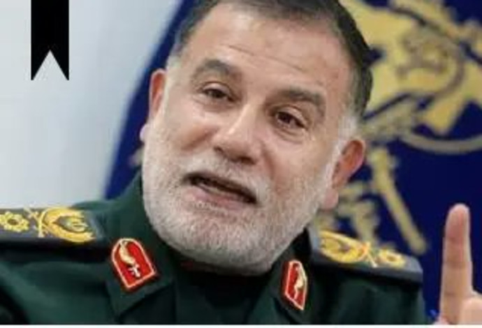 עבאס נילפורושאן, מפקד כוח קודס בלבנון (צילום:  רשתות חברתיות, שימוש לפי סעיף 27 א')