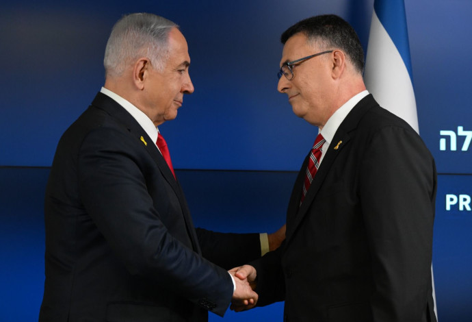 גדעון סער ובנימין נתניהו  (צילום:  לע"מ)
