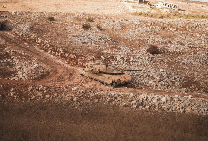 כוחות אוגדה 36 בלבנון (צילום:  דובר צה"ל)