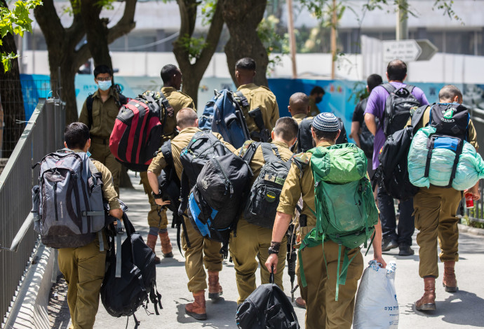 חיילי צה"ל (צילום:  אוליבייה פיטוסי, פלאש 90)