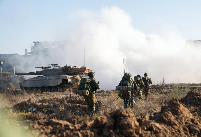 כוחות צה"ל ברצועת עזה (צילום:  דובר צה"ל)