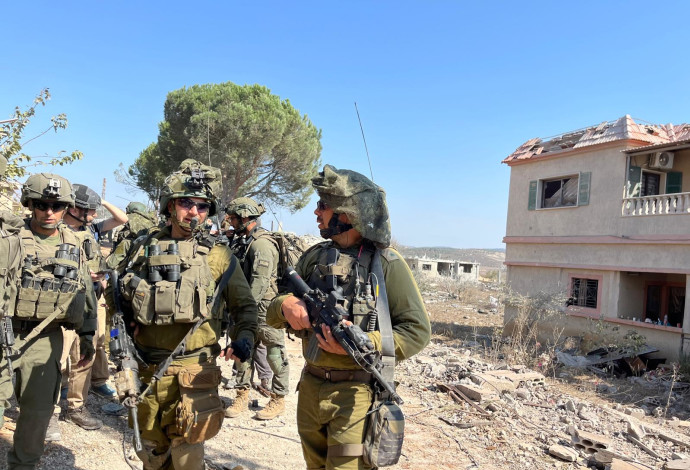 התמרון הקרקעי בלבנון (צילום:  אבי אשכנזי)