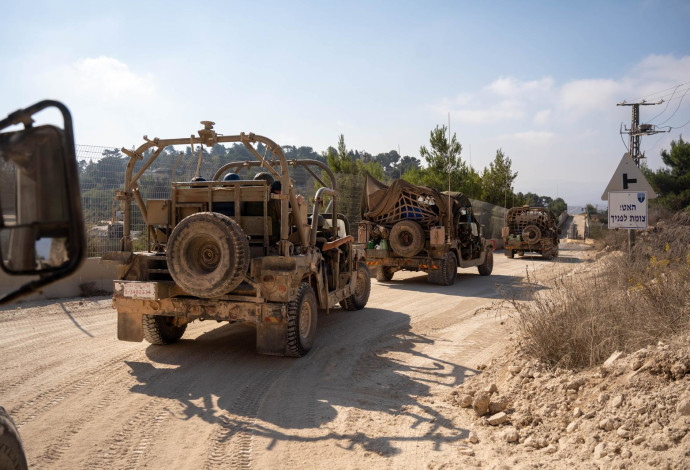 התמרון הקרקעי בלבנון (צילום:  דובר צה"ל)