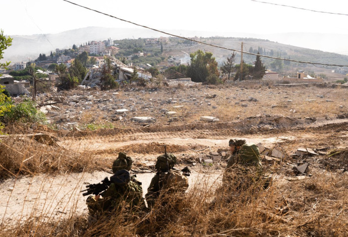 פעילות הכוחות בדרום לבנון (צילום:  דובר צה"ל)
