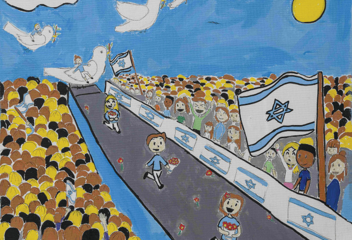 תערוכת מציירים היסטוריה-משרד החינוך וגוינט-אשלים  (צילום:  קטרינה קצן)