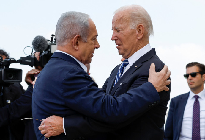 ג'ו ביידן, בנימין נתניהו (צילום:  רויטרס)