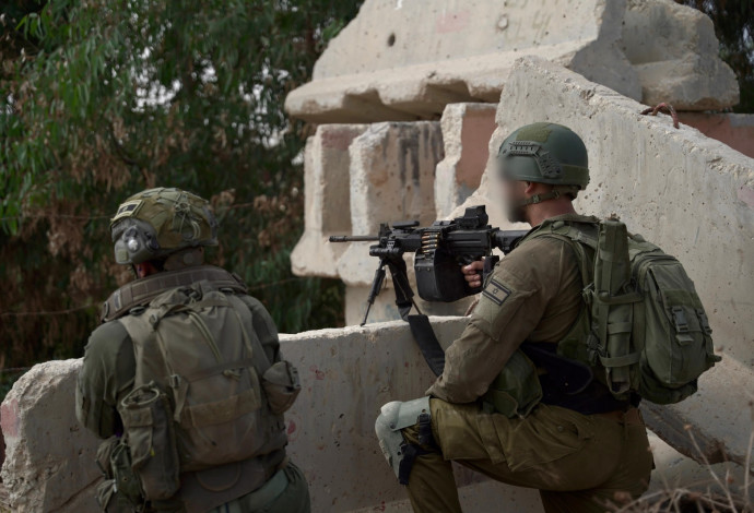 כוחות צה"ל ברצועת עזה, חרבות ברזל (צילום:  דובר צה"ל)