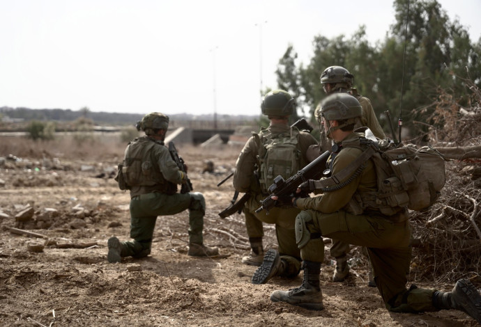 כוחות צה"ל ברצועת עזה, חרבות ברזל (צילום:  דובר צה"ל)