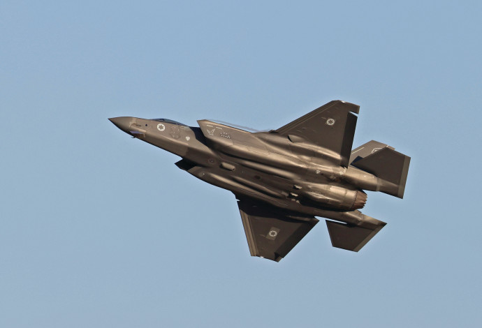 מטוס F35 (צילום:  עופר צידון, פלאש 90)