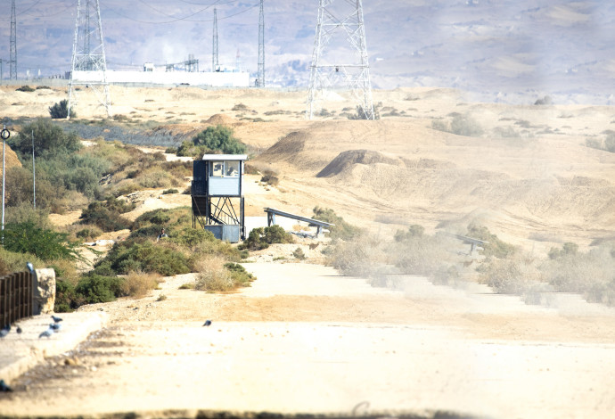 גבול ישראל ירדן (צילום:  משה שי פלאש 90)