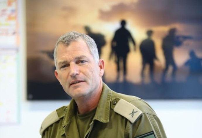 קצין מילואים ראשי, תא"ל (במיל') בני בן ארי (צילום:  אלוני מור)