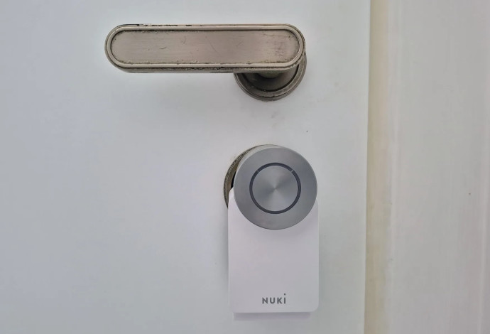 Nuki – Smart Lock Pro דור 4 (צילום:  צחי הופמן)