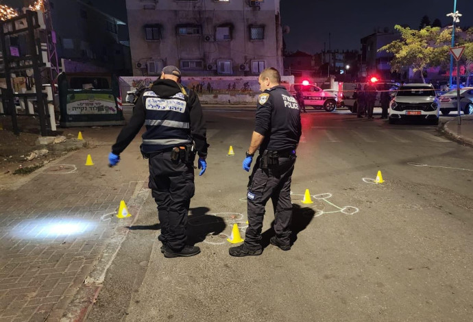 זירת רצח(צילום: דוברות המשטרה)