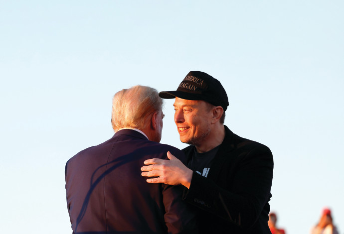 דונלד טראמפ ואילון מאסק: שילוב מנצח (צילום:  גטיאימג'ס)