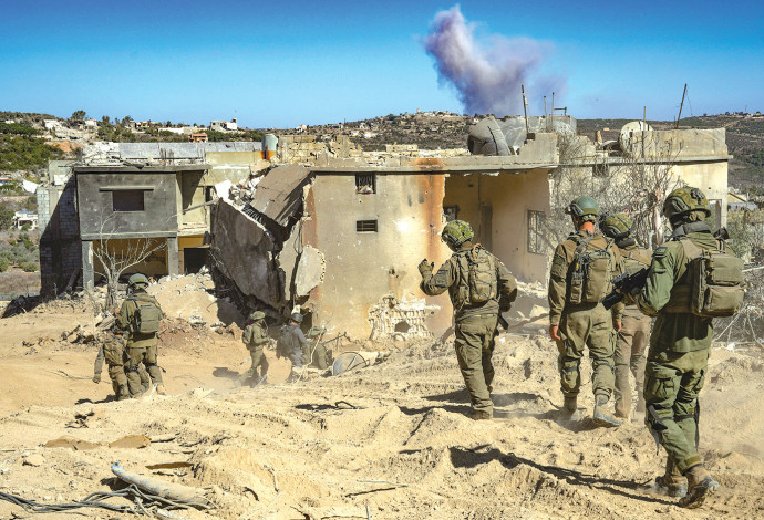 חיילים בלבנון (צילום:  אייל מרגולין, פלאש 90)