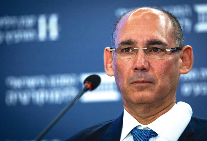אמיר ירון נגיד בנק ישראל בכנס הורוביץ (צילום:  יונתן זינדל, פלאש 90)