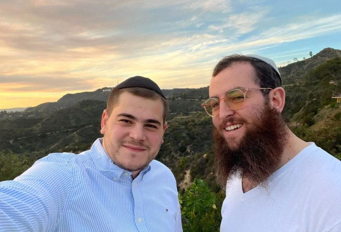 הרב צבי קוגן ז"ל (מימין) (צילום:  באדיבות המשפחה)