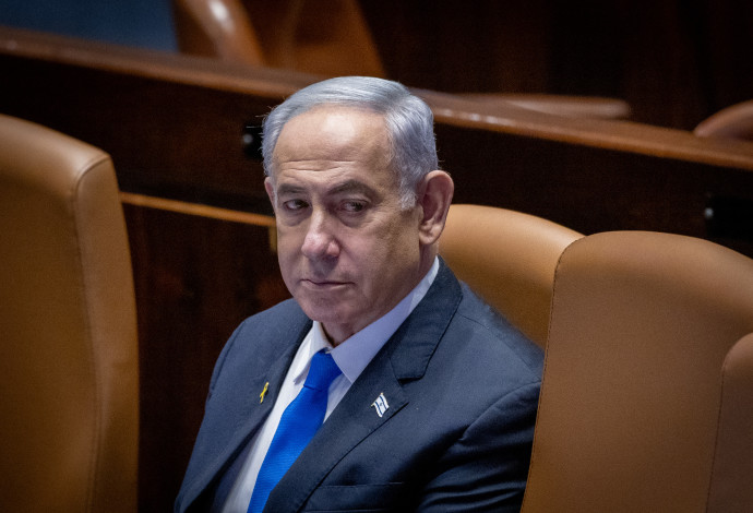 נתניהו - תומכיו הטילו קללה על נפתלי בנט? (צילום:  חיים גולדברג פלאש 90)