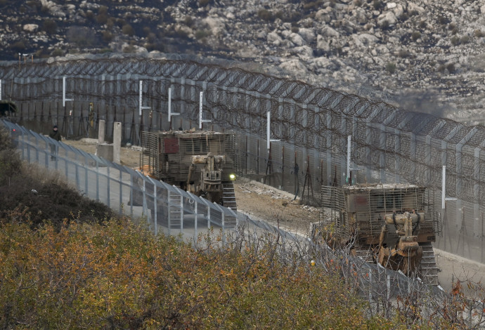 פעילות צה"ל בגבול סוריה (צילום:  מיכאל גלעדי, פלאש 90)