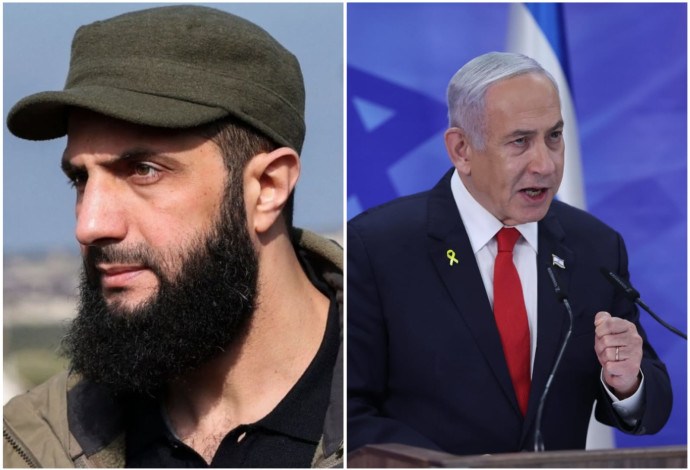 אל ג'ולאני ונתניהו (צילום:  יונתן זינדל, פלאש 90,רשתות)