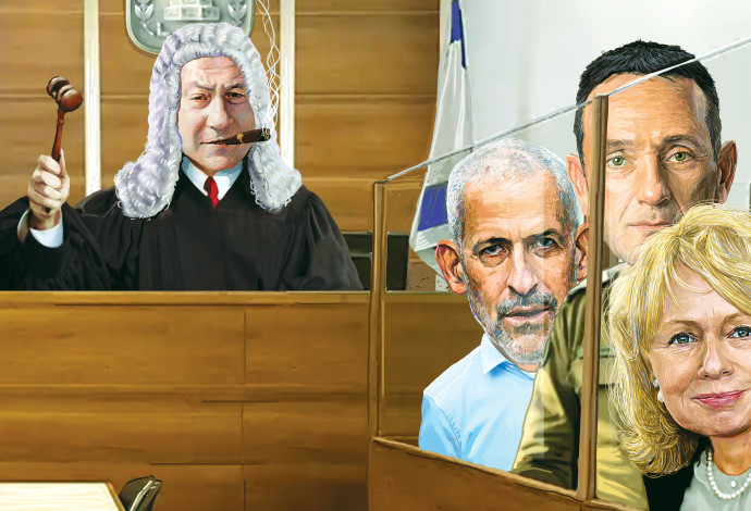 אדוני השופט (צילום:  איור: אורי אינקס)