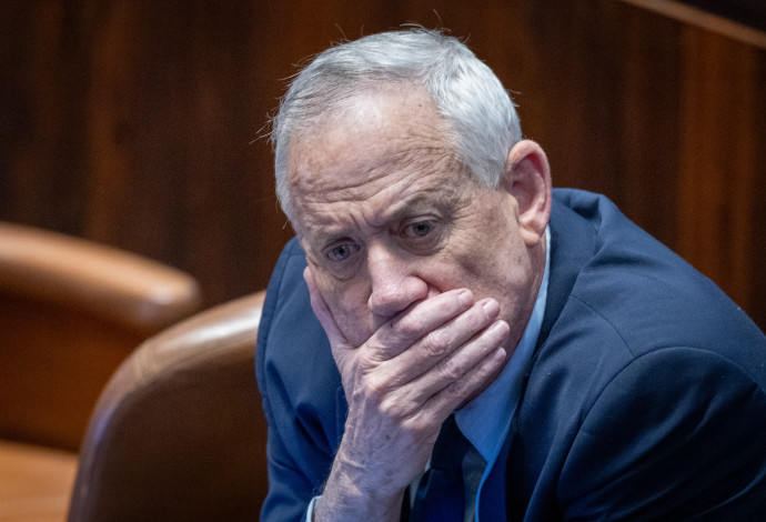 בני גנץ (צילום:  חיים גולדברג, פלאש 90)