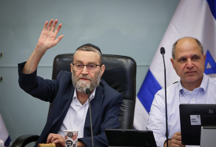 משה גפני  (צילום:  נועם מושקוביץ דוברות הכנסת)