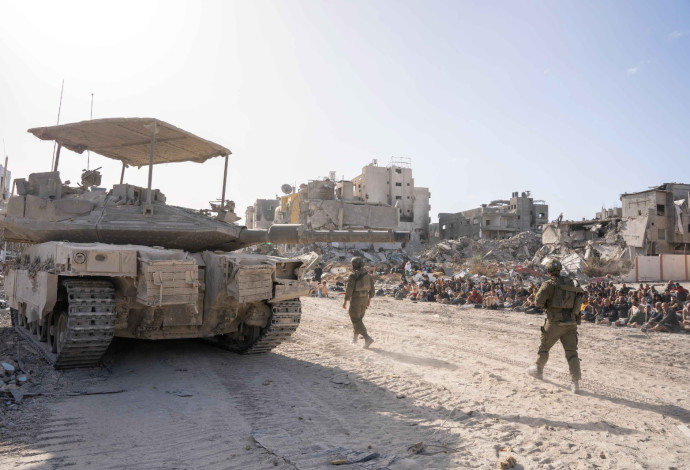 כוחות צה"ל בעזה (צילום:  דובר צהל)