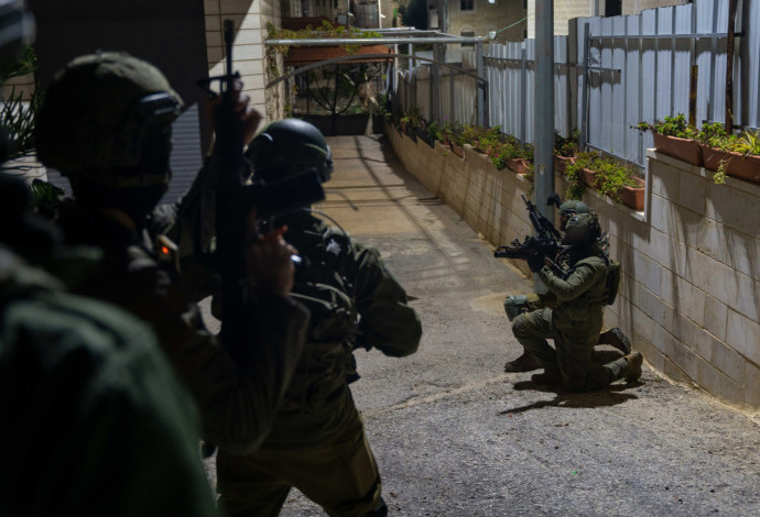 פעילות כוחות צה"ל ברחבי יהודה ושומרון (צילום:  דובר צה"ל)