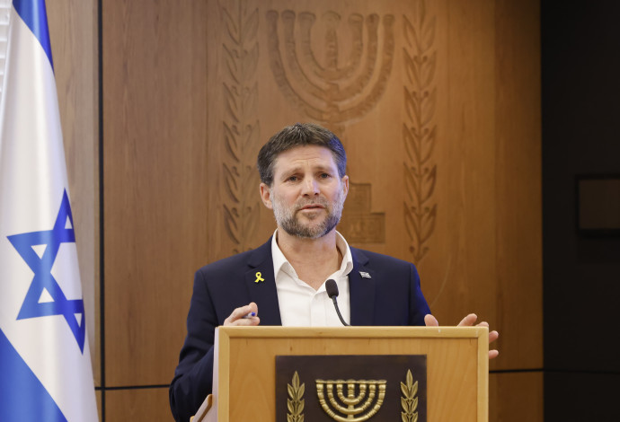 בצלאל סמוטריץ' (צילום:  מרק ישראל סלם)