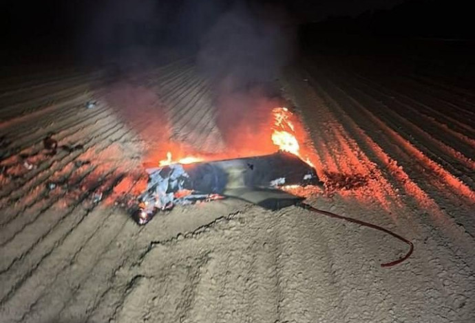 הכטב"ם בנגב המערבי  (צילום:  שימוש לפי סעיף 27א')
