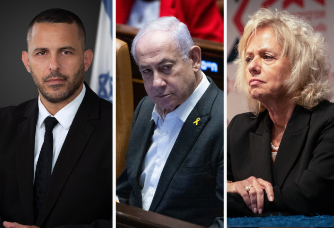רואי כחלון, גלי בהרב-מיארה, בנימין נתניהו (צילום:  שיר תורם פלאש 90,שלי פדן-לורבר,חיים גולדברג פלאש 90)