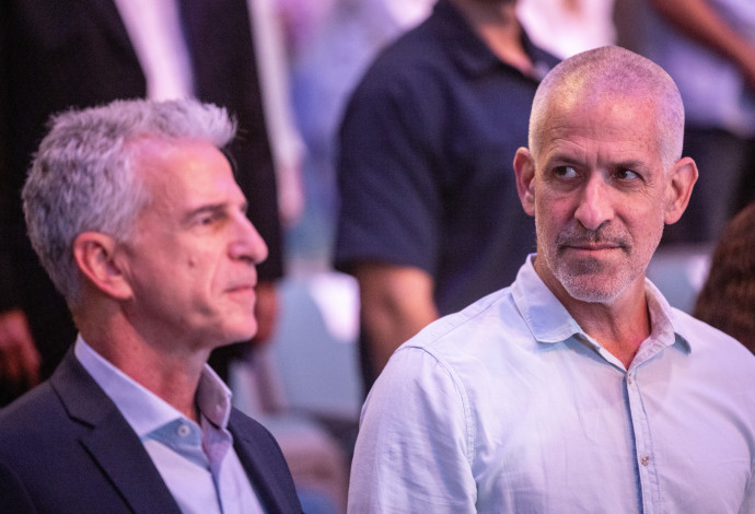 דדי ברנע, רונן בר (צילום:  חיים גולדברג, פלאש 90)