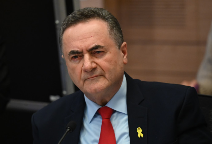 ועדת חוץ וביטחון בכנסת, שר הביטחון ישראל כ"ץ (צילום:  יואב דודקביץ/TPS)