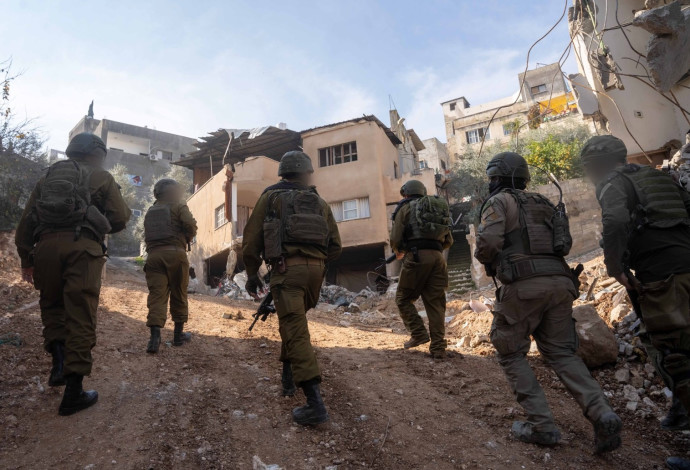 פעילות כוחות צה"ל בג'נין, חומת ברזל (צילום:  דובר צהל)