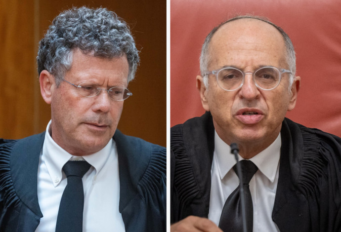 יצחק עמית, נעם סולברג (צילום:  יונתן זינדל פלאש 90,חיים גולדברג, פלאש 90)