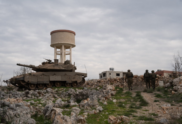 פעילות כוחות אוגדה 91 בדרום לבנון (צילום:  דובר צה"ל)
