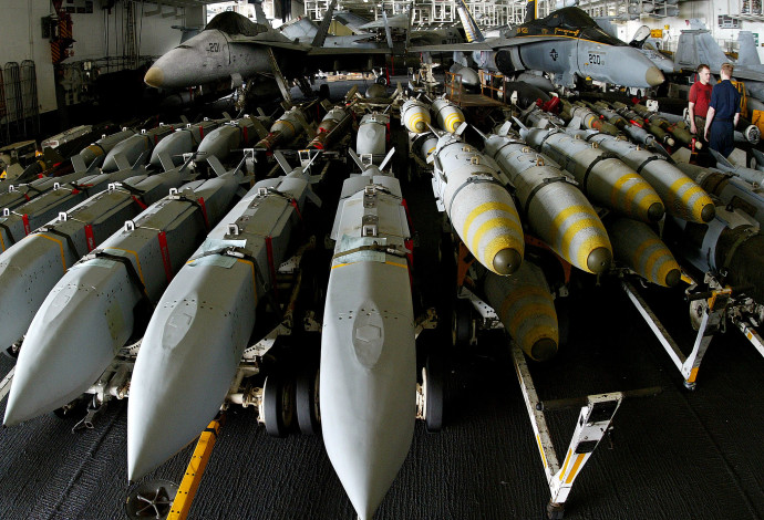פצצות JDAM (צילום:  רויטרס)