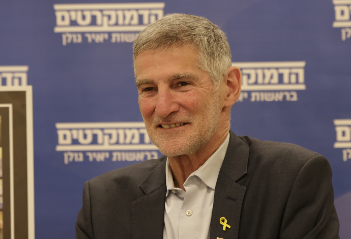 יאיר גולן בישיבת הסיעה (צילום:  מארק ישראל סלם)
