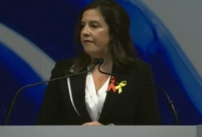 שגרירת ארה"ב הנכנסת לאו"ם אליס סטפניק (צילום:  צילום מסך)