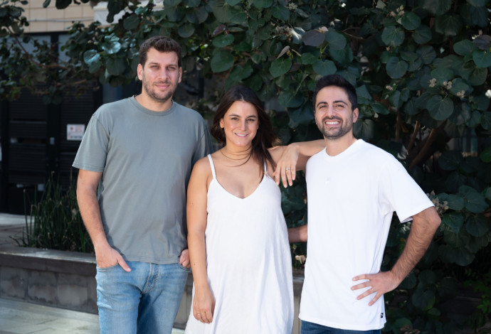 מייסדי Alta. מימין לשמאל: מור שבתאי – COO, סתיו לוי נוימרק – CEO, תום הופן – CTO (צילום:  ליאת לנג)