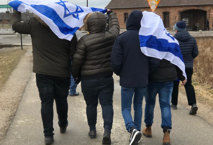 ארכיון: משלחות נוער לפולין (צילום:  מנהל חברה ונוער משרד החינוך)