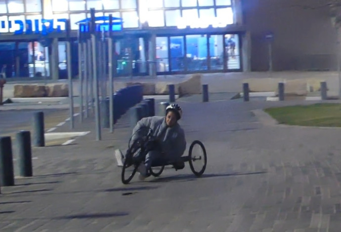 אורלי סבן ברכיבה (צילום:  עמותת איל"ן)