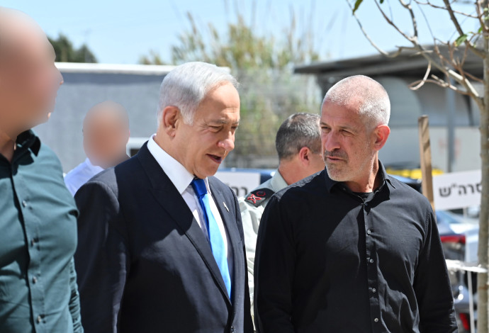 בנימין נתניהו, רונן בר (צילום:  קובי גדעון, לע"מ)