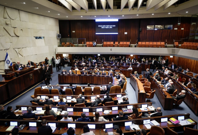 ישיבת הממשלה להעברת תקציב 2025 (צילום:  דוברות הכנסת,נועם מושקוביץ דוברות הכנסת)