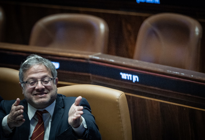 איתמר בן גביר, דיוני הוועדה לבחירת שופטים (צילום:  יונתן זינדל, פלאש 90)