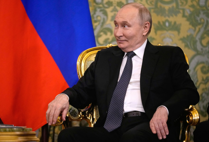 ולדימיר פוטין (צילום:  Sputnik/Pavel Bednyakov/Pool via REUTERSSputnik/Pavel Bednyakov/Pool via REUTERS)