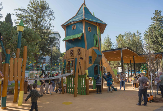 גן המלך דוד ברמת גן (צילום:  אילן ספירא)