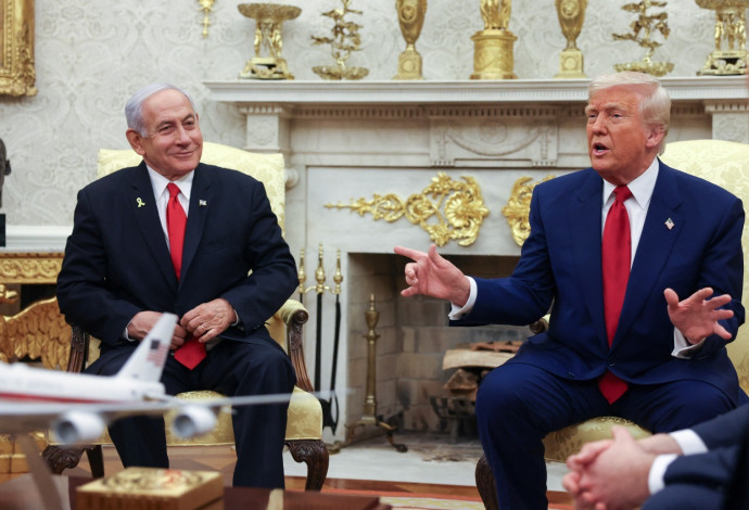 דונלד טראמפ, בנימין נתניהו (צילום:  רויטרס)