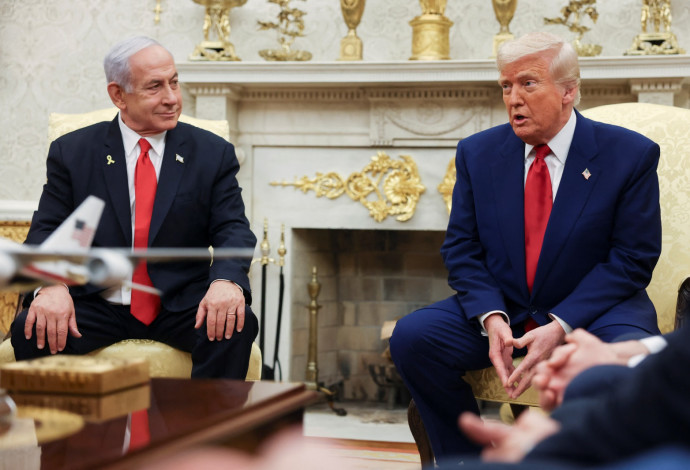 דונלד טראמפ, בנימין נתניהו (צילום:  רויטרס)